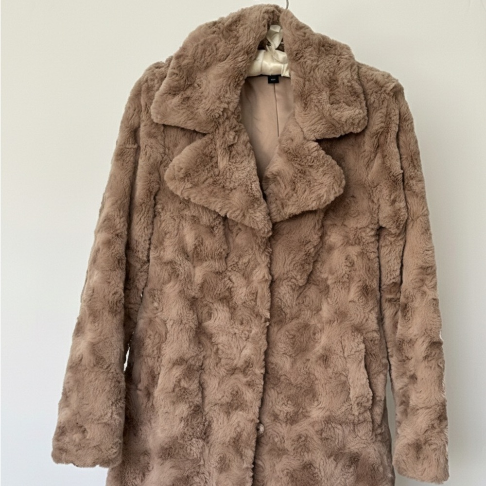 Kenneth Cole Women's Teddy Jacket - Brown - Picture 3 of 6